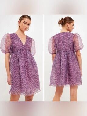 Endless Rose Organza Dress